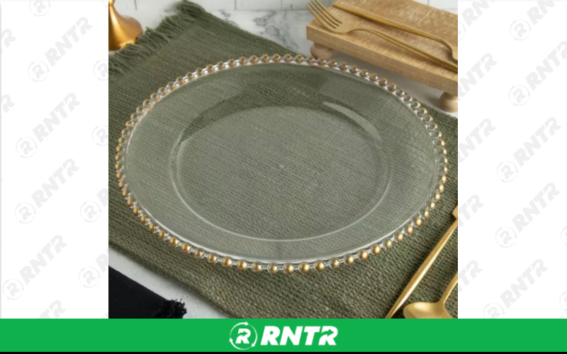Generic Acrylic Clear w/Gold Beads – For rent in north-augusta, south-carolina – iParty Event Rentals  | RNTR.com – Image 1