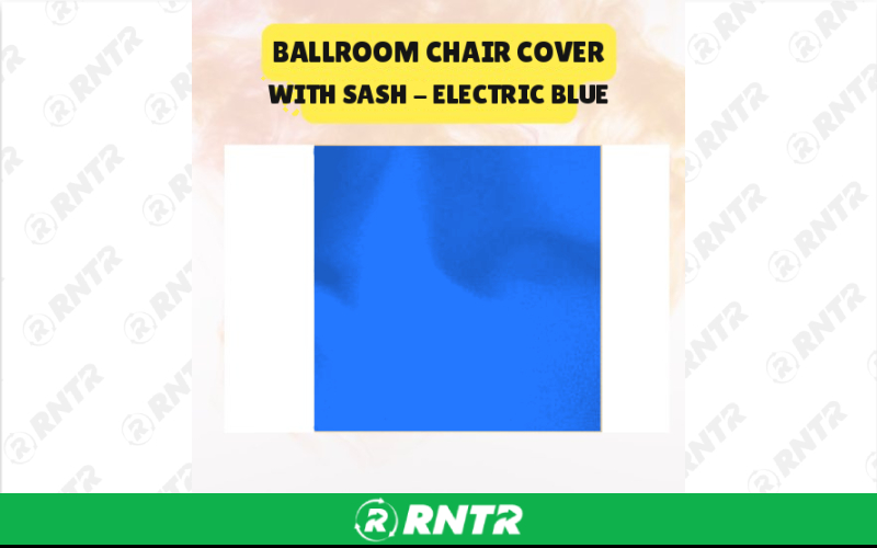 Generic Ballroom Chair Cover with Sash - Elegant Event Chair Covering for Weddings & Events – For rent in san-marcos, california – aras party rentals | RNTR.com – Image 1
