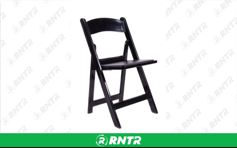 Generic Black Resin Padded Chair – For rent in north-augusta, south-carolina – iParty Event Rentals  | RNTR.com – Image 1