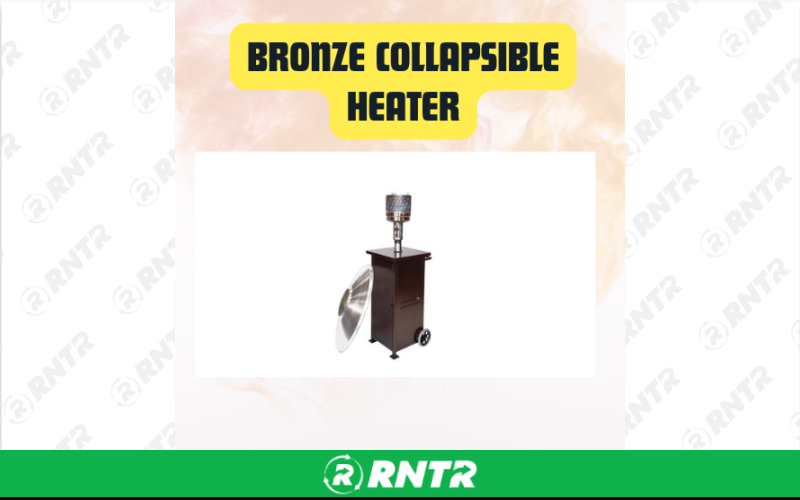 Generic Bronze Collapsible Propane Heater – For rent in san-marcos, california – aras party rentals | RNTR.com – Image 1