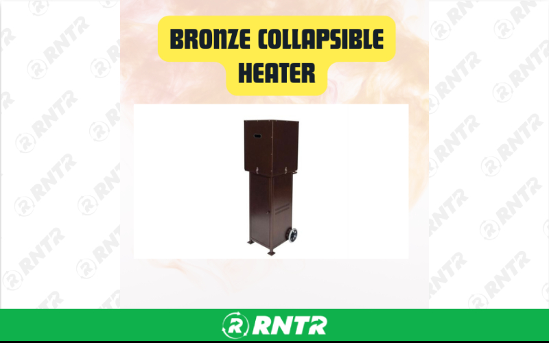 Generic Bronze Collapsible Propane Heater – For rent in San Marcos, California – aras party rentals | RNTR.com – Image 2 of 3