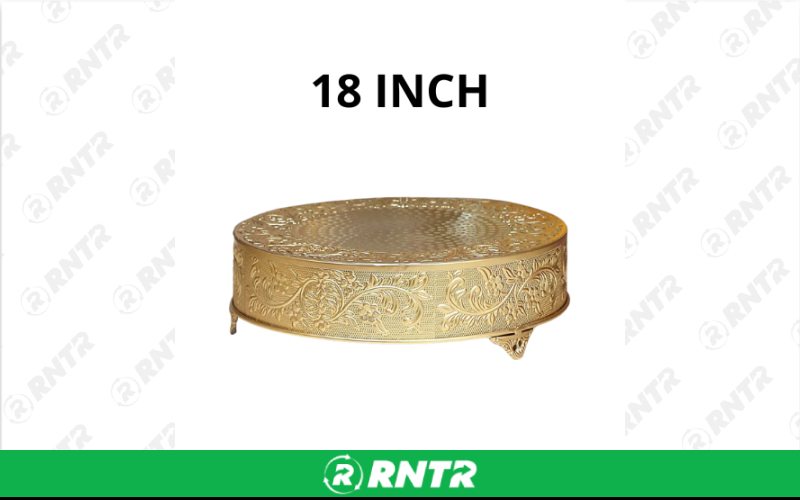 Generic Cake Stand (Gold) – For rent in San Marcos, California – aras party rentals | RNTR.com – Image 2 of 3