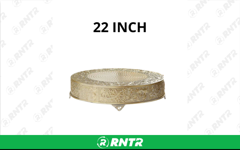Generic Cake Stand (Gold) – For rent in San Marcos, California – aras party rentals | RNTR.com – Image 3 of 3