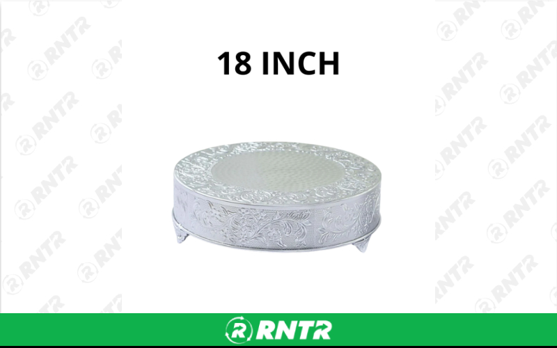 Generic Cake Stand (Silver) – For rent in san-marcos, california – aras party rentals | RNTR.com – Image 1