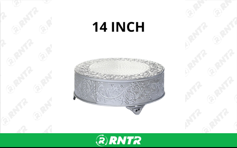 Generic Cake Stand (Silver) – For rent in San Marcos, California – aras party rentals | RNTR.com – Image 3 of 3