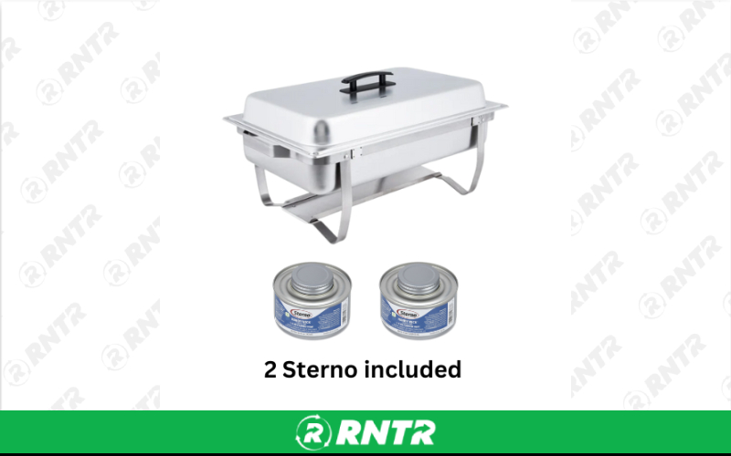 Generic Chafer Rectangular (8qt) – For rent in san-marcos, california – aras party rentals | RNTR.com – Image 1