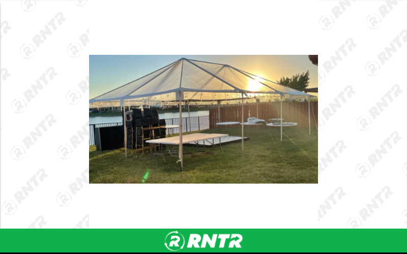 Generic Clear Top Festival Tent (20x20) – For rent in san-marcos, california – aras party rentals | RNTR.com – Image 1