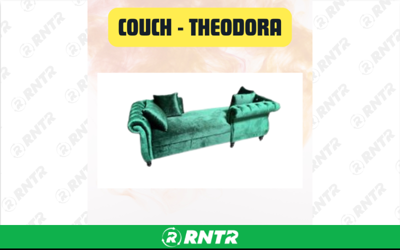Generic Couch Theodora Velvet Tete-A-Tete Rental – For rent in san-marcos, california – aras party rentals | RNTR.com – Image 1