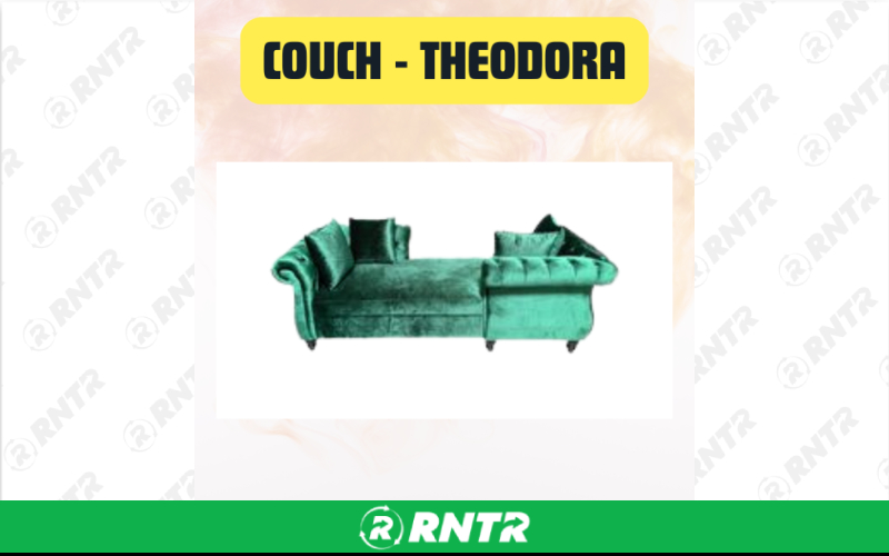 Generic Couch Theodora Velvet Tete-A-Tete Rental – For rent in San Marcos, California – aras party rentals | RNTR.com – Image 2 of 2