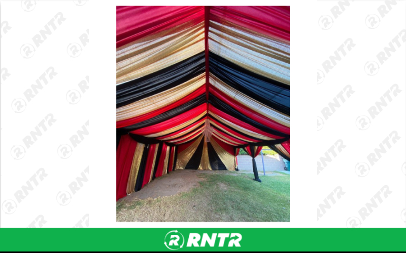 Generic Draped Festival Tent (20x40) – For rent in san-marcos, california – aras party rentals | RNTR.com – Image 1