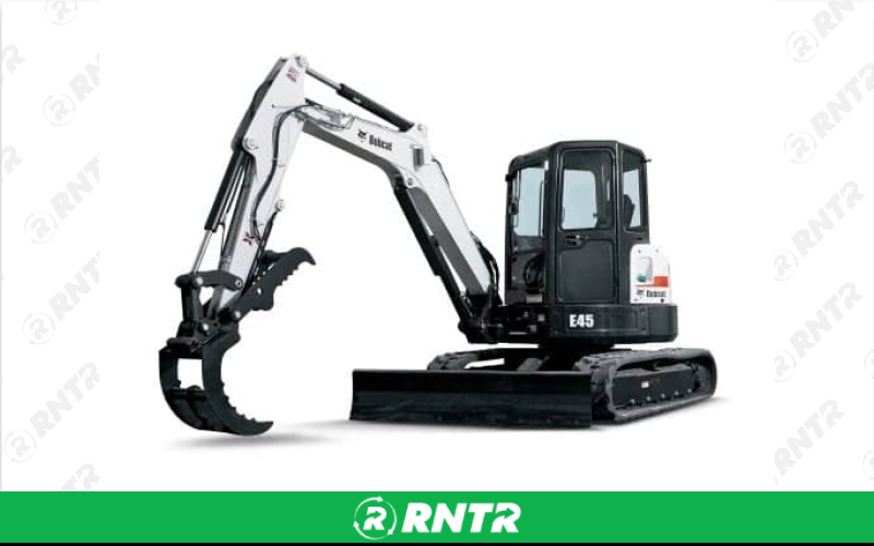 Bobcat E45 Mini Excavator – For rent in marion, north-carolina – Mountain Rentals | RNTR.com – Image 1