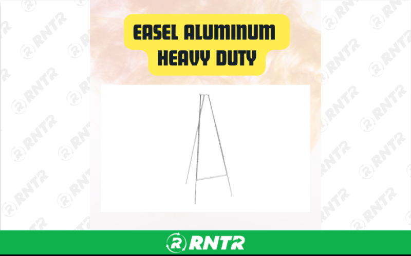 Generic Easel Aluminum Heavy Duty Aluminum Easel Stand - Adjustable – For rent in san-marcos, california – aras party rentals | RNTR.com – Image 1