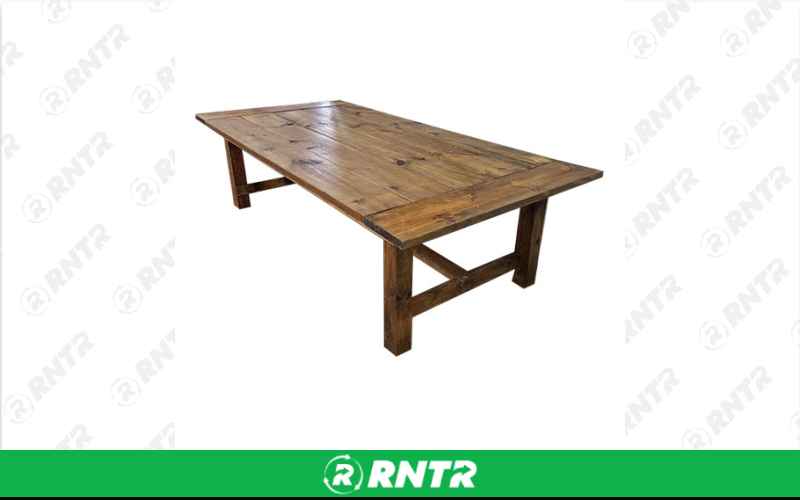 Generic Farm Tables – For rent in North Augusta, South Carolina – iParty Event Rentals  | RNTR.com – Image 3 of 3