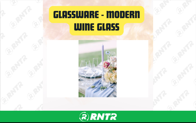 Generic Glassware Modern Clear Wine Glass – For rent in san-marcos, california – aras party rentals | RNTR.com – Image 1