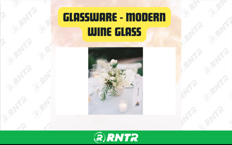 Generic Glassware Modern Clear Wine Glass – For rent in San Marcos, California – aras party rentals | RNTR.com – Image 3 of 3