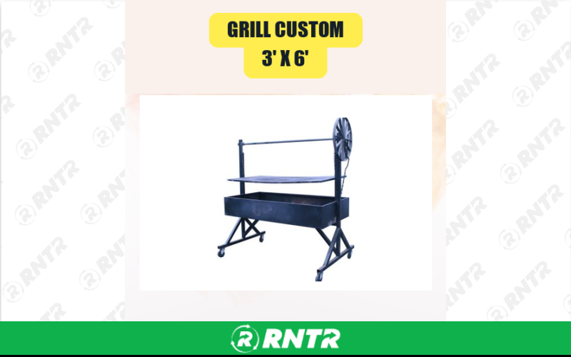 Generic Grill Custom 3' X 6' – For rent in san-marcos, california – aras party rentals | RNTR.com – Image 1