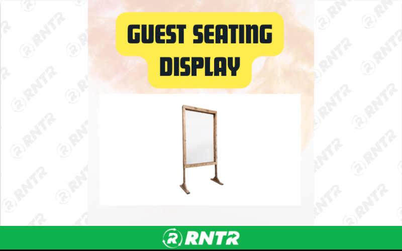 Generic Guest Seating Display for Events – For rent in san-marcos, california – aras party rentals | RNTR.com – Image 1