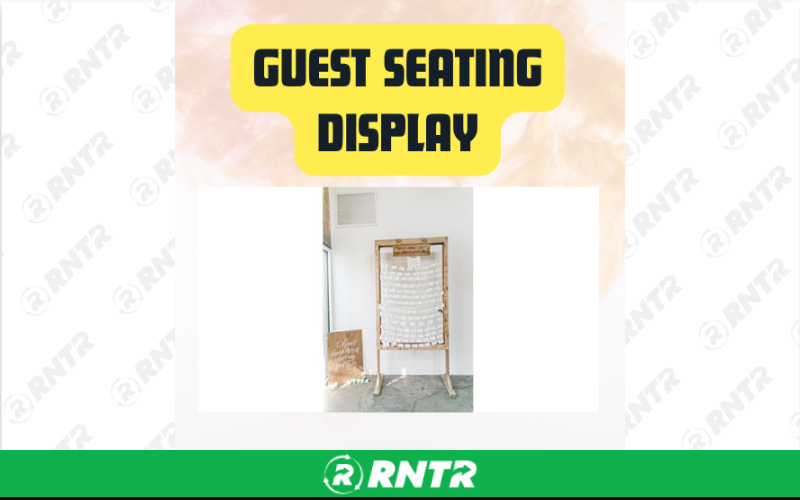 Generic Guest Seating Display for Events – For rent in San Marcos, California – aras party rentals | RNTR.com – Image 3 of 3