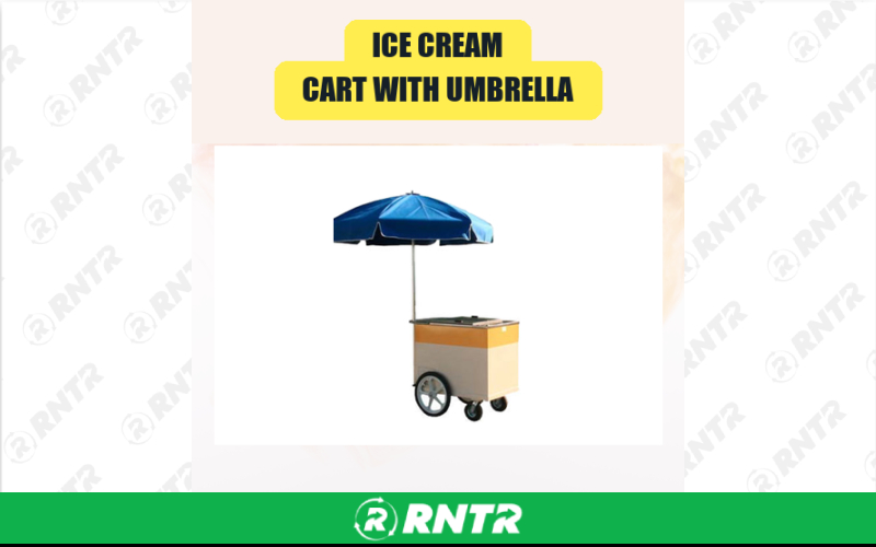 Generic Ice Cream Cart with Umbrella – For rent in san-marcos, california – aras party rentals | RNTR.com – Image 1