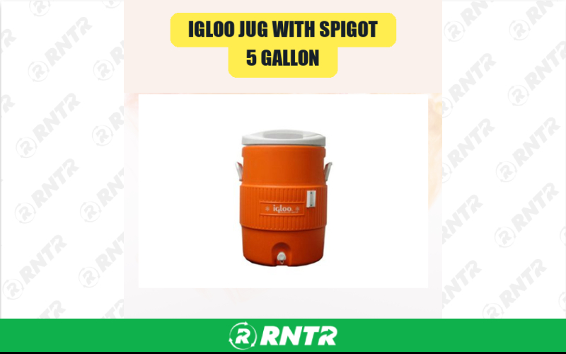 Generic Igloo Jug with Spigot -  5 Gallon – For rent in san-marcos, california – aras party rentals | RNTR.com – Image 1
