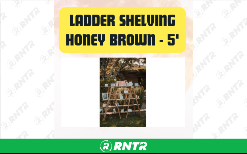 Generic Ladder Shelving Display Stand – For rent in san-marcos, california – aras party rentals | RNTR.com – Image 1