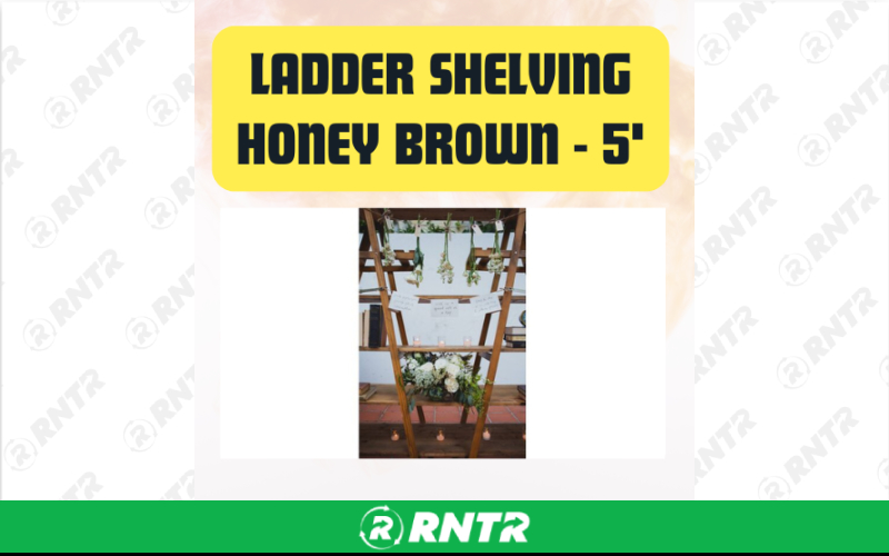 Generic Ladder Shelving Display Stand – For rent in San Marcos, California – aras party rentals | RNTR.com – Image 2 of 3