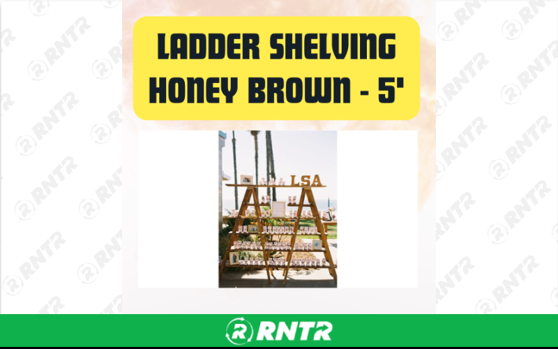 Generic Ladder Shelving Display Stand – For rent in San Marcos, California – aras party rentals | RNTR.com – Image 3 of 3