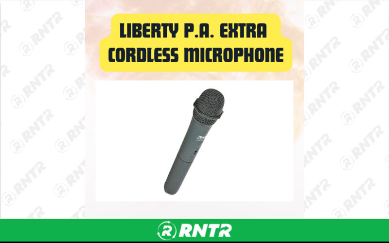 Generic Liberty P.A. Extra Cordless Microphone – For rent in san-marcos, california – aras party rentals | RNTR.com – Image 1
