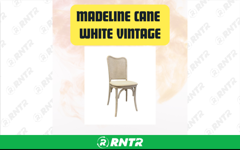 Generic Madeline Cane -  White Vintage – For rent in san-marcos, california – aras party rentals | RNTR.com – Image 1