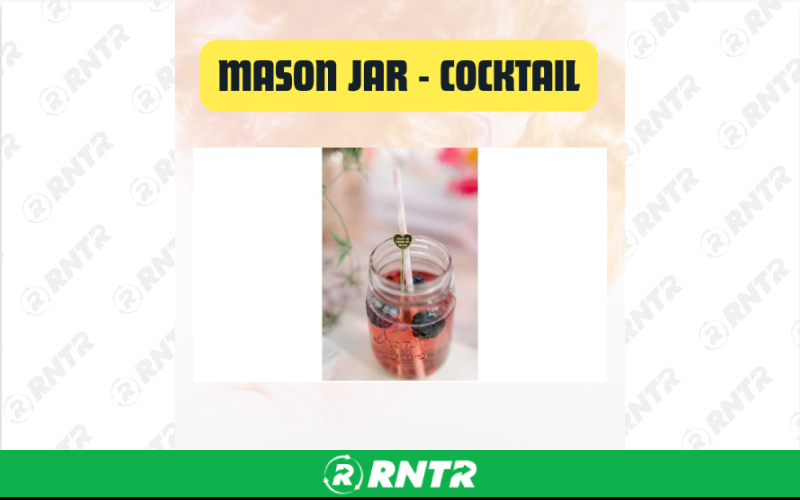 Generic Mason Jar Cocktail Glass – For rent in San Marcos, California – aras party rentals | RNTR.com – Image 2 of 2