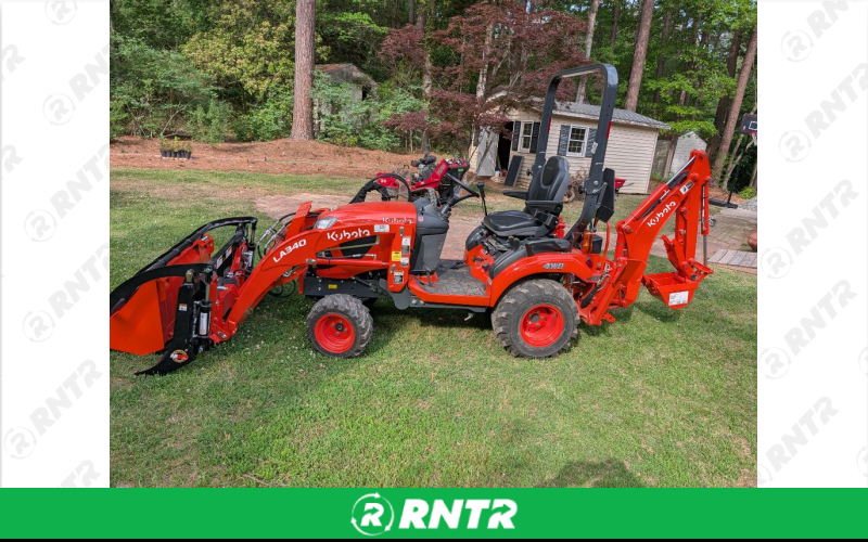 Kubota  Mini - Backhoe – For rent in sanford, north-carolina – Sanford Rents | RNTR.com – Image 1