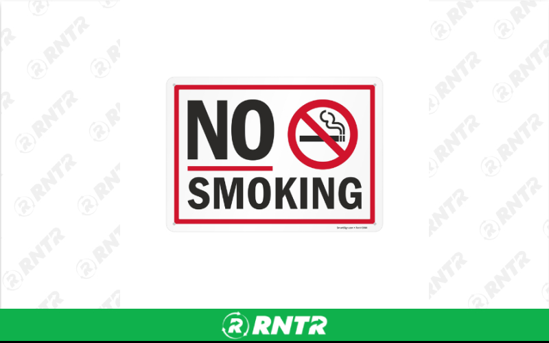 Generic No Smoking Sign – For rent in san-marcos, california – aras party rentals | RNTR.com – Image 1