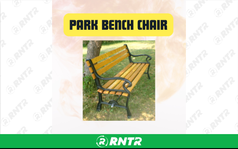 Generic Outdoor Park Bench - Durable 3-Seater Garden Bench Chair – For rent in san-marcos, california – aras party rentals | RNTR.com – Image 1