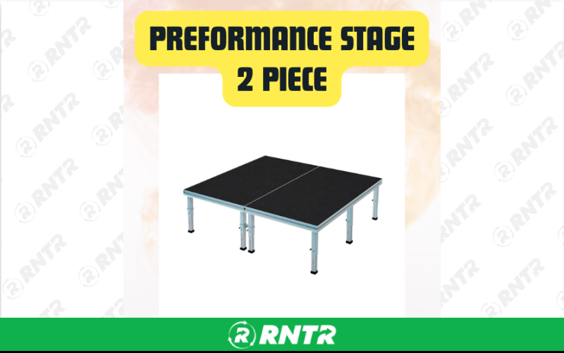 Generic Preformance Stage - 2 Piece – For rent in san-marcos, california – aras party rentals | RNTR.com – Image 1