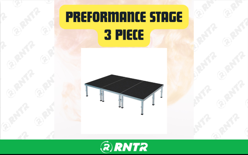 Generic Preformance Stage - 3 Piece – For rent in san-marcos, california – aras party rentals | RNTR.com – Image 1