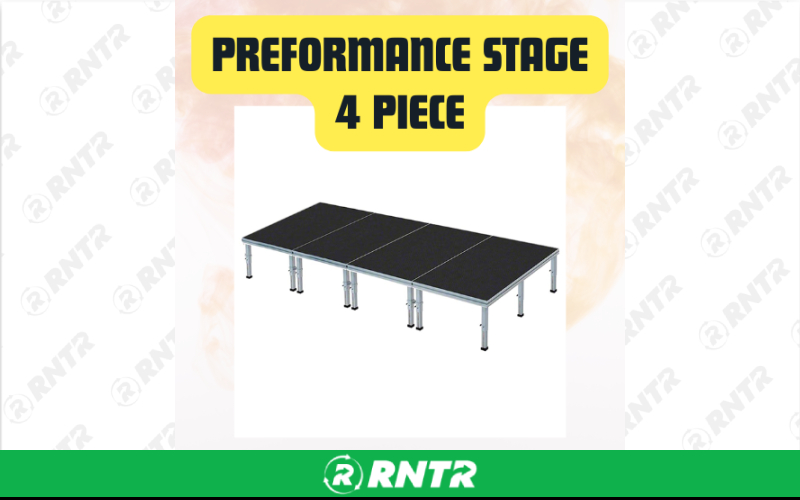 Generic Preformance Stage - 4 Piece – For rent in san-marcos, california – aras party rentals | RNTR.com – Image 1