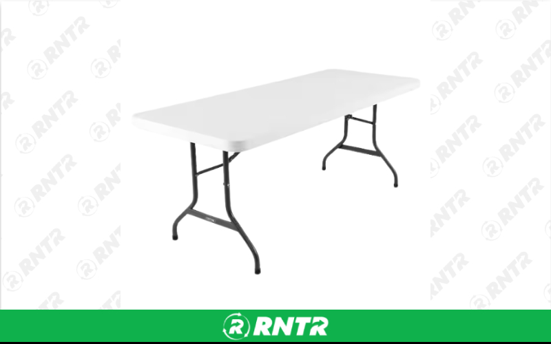 Generic Rectangular Table (6 ft.) – For rent in san-marcos, california – aras party rentals | RNTR.com – Image 1