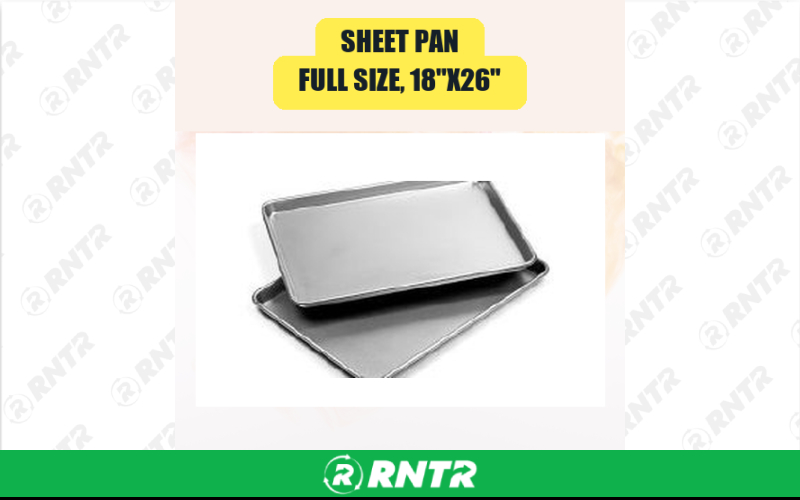 Generic Sheet Pan -  Full Size -  18x26 – For rent in san-marcos, california – aras party rentals | RNTR.com – Image 1