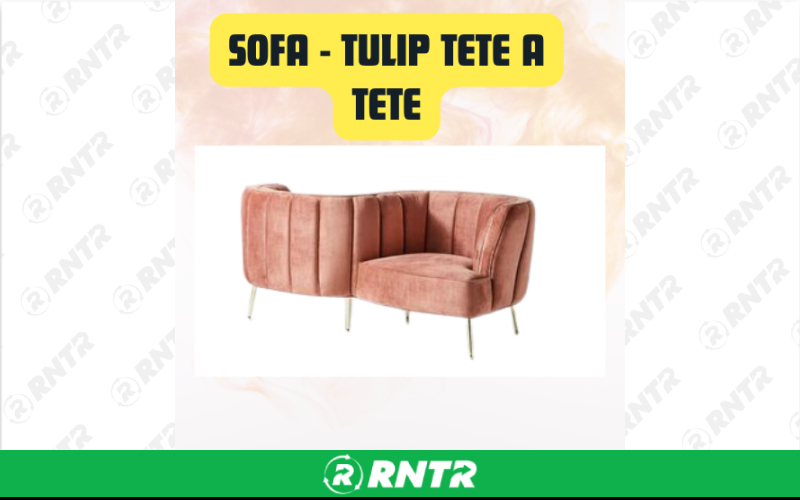 Generic Sofa Tulip tete a tete – For rent in san-marcos, california – aras party rentals | RNTR.com – Image 1