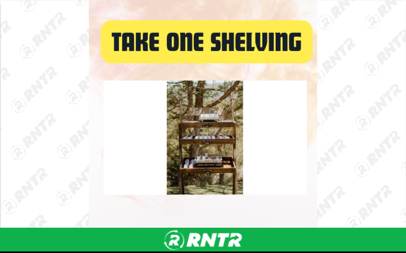 Generic Take One Shelving Display Unit - Grab-and-Go Storage Rack – For rent in San Marcos, California – aras party rentals | RNTR.com – Image 3 of 3