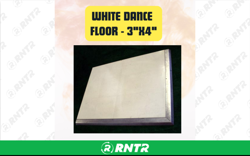 Generic White Dance Floor Panel – For rent in san-marcos, california – aras party rentals | RNTR.com – Image 1