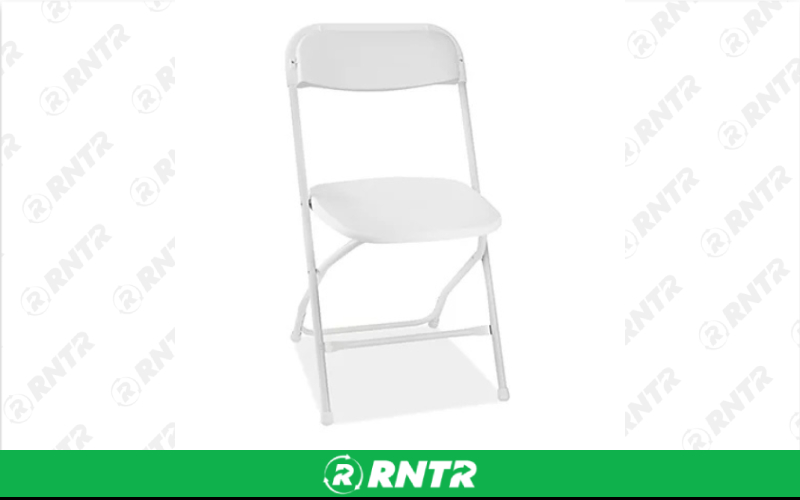 Generic White Plastic Chair – For rent in san-marcos, california – aras party rentals | RNTR.com – Image 1