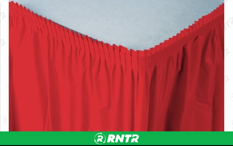 Generic 14 Skirts (covers 3 sides of a banquet table) with clips – For rent in wenonah, new-jersey – Y By Rental | RNTR.com – Image 1