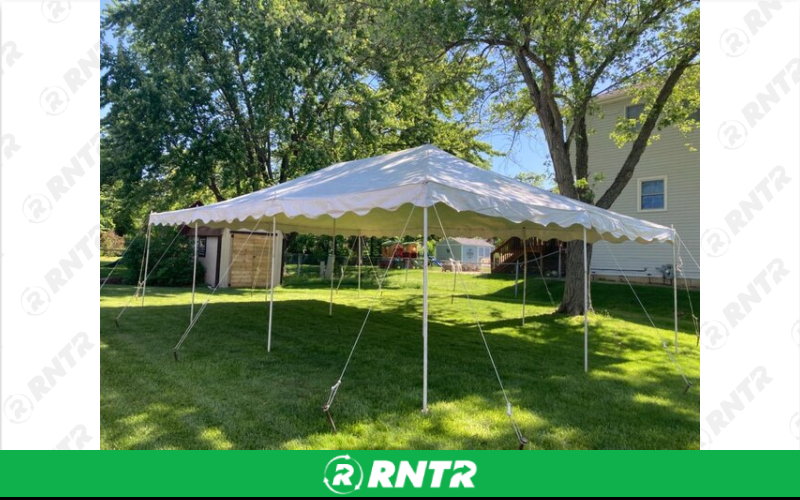Generic 20 X 30 CUSTOMER SET UP - WHITE – For rent in isanti, minnesota – Isanti Rental Inc | RNTR.com – Image 1