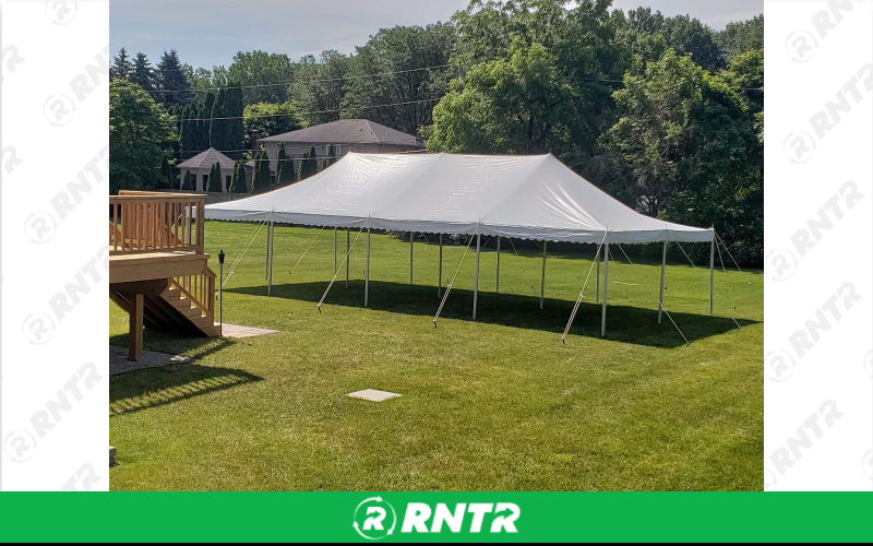 Generic 20 X 40 CUSTOMER SET UP - WHITE – For rent in isanti, minnesota – Isanti Rental Inc | RNTR.com – Image 1