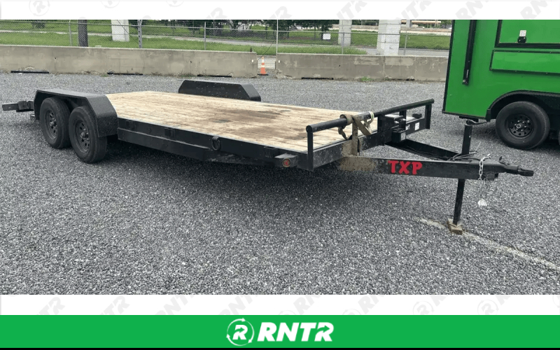 Texas Pride 20ft Flatbed Equipment Trailer – For rent in Brookshire, Texas – Stumpsville | RNTR.com – Image 3 of 4
