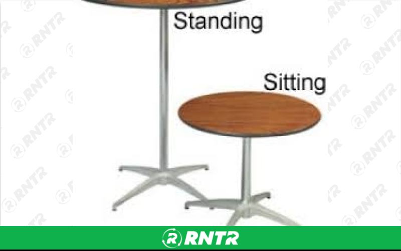 Maywood Furniture Corp. 30 inch Round Table SEATED HEIGHT – For rent in wenonah, new-jersey – Y By Rental | RNTR.com – Image 1