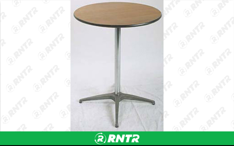 Maywood Furniture Corp. 30 inch Round Table STANDING HEIGHT (cocktail height) – For rent in wenonah, new-jersey – Y By Rental | RNTR.com – Image 1