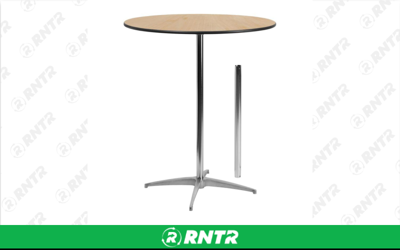 Maywood Furniture Corp. 36 inch Round Table STANDING HEIGHT (cocktail height) – For rent in wenonah, new-jersey – Y By Rental | RNTR.com – Image 1