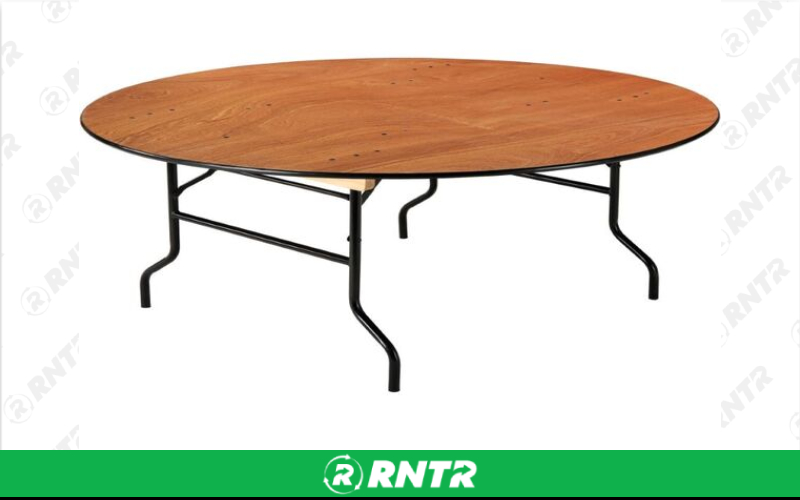Maywood Furniture Corp. 5' Round Table – For rent in Wenonah, New Jersey – Y By Rental | RNTR.com – Image 2 of 2